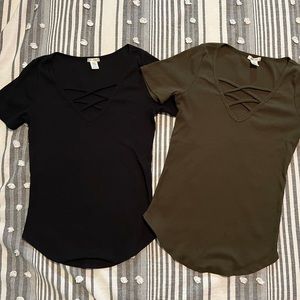 2 Tilly’s tops